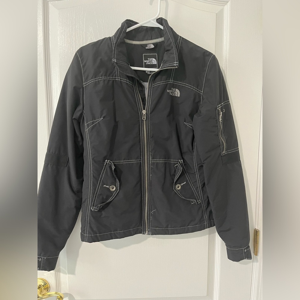 The north face jacket women’s size medium black